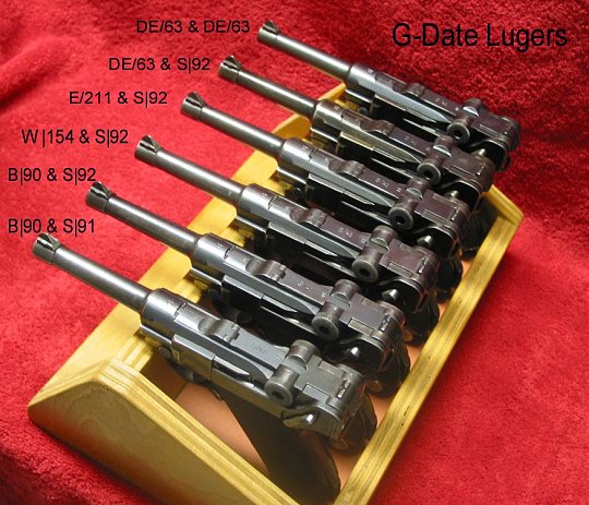 Click image for larger version

Name:	All Six G Date Lugers.jpg
Views:	391
Size:	138.1 KB
ID:	9082