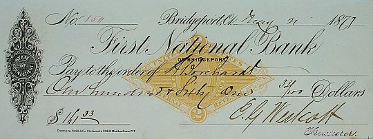 Click image for larger version

Name:	Original Cheque Borchardt front.jpg
Views:	43
Size:	115.9 KB
ID:	44640